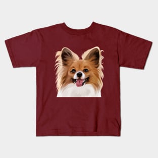 Papillon Illustration Kids T-Shirt